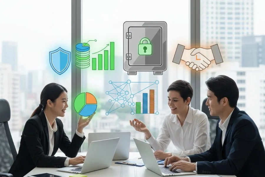 accounting-company-financial-analysis-business-report-review-profit-growth-chart-corporate-team-discussing-data-laptop-financial-dashboard